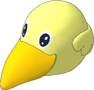~Figure Fabuland Bird Head  1