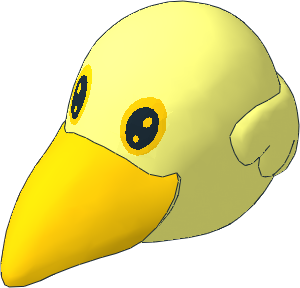 ~Figure Fabuland Bird Head  2