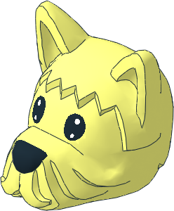 ~Figure Fabuland Dog Head