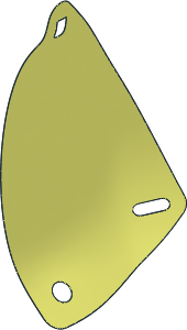 Sail  6 x 12 Triangular (Formed Shape 1)