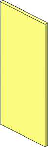 ~Mursten Glass for Door 1 x 2 x 4 ~Mursten Glass for Door 1 x 2 x 4