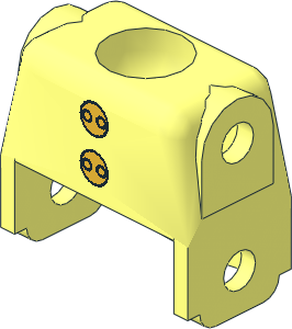 Figure Fabuland Torso with Two Gold Buttons Figure Fabuland Torso with Two Gold Buttons