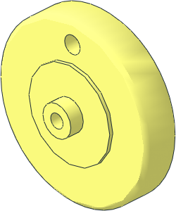 Wheel  4 x 19 with Stub Axles