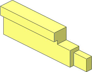 ~Garage Door Counterweight Left without Hinge Pin