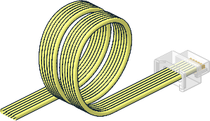 ~Electric Power Functions 2.0 Coiled Cable 25cm with Trans Clear Plug ~Electric Power Functions 2.0 Coiled Cable 25cm with Trans Clear Plug