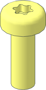 ~Screw 14 x  5 Pan Hexalobular