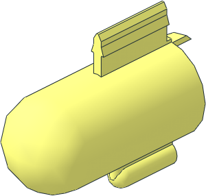~Boat Keel Weight Half Bottom with Tab ~Boat Keel Weight Half Bottom with Tab