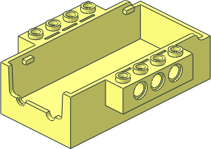 ~Electric Power Functions 2.0 Hub Rechargeable Battery Box Bottom