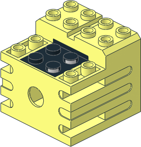 Electric Technic Mini-Motor 9V - Body Assembly Electric Technic Mini-Motor 9V - Body Assembly