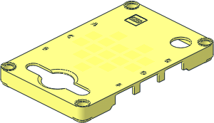 ~Electric Powered Up 6 Port Hub Top with Dot Matrix Heart Pattern ~Electric Powered Up 6 Port Hub Top with Dot Matrix Heart Pattern