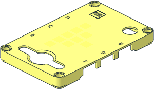~Electric Powered Up 6 Port Hub Top with Dot Matrix Right Arrow Pattern ~Electric Powered Up 6 Port Hub Top with Dot Matrix Right Arrow Pattern