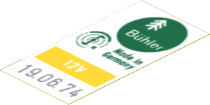 ~Sticker for Electric Motor 12V