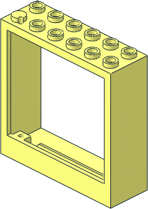 Door 2 x 6 x 5 Frame with Lip Door 2 x 6 x 5 Frame with Lip