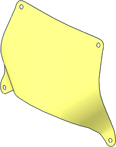 Sail 27 x 17 Trapezoidal (Formed Shape 1) Sail 27 x 17 Trapezoidal (Formed Shape 1)