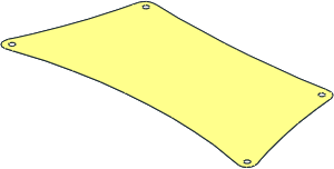 Sail 30 x 15 Trapezoidal Sail 30 x 15 Trapezoidal