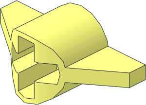 Electric Brick  2 x  3 Sensor Touch 4.5V Button