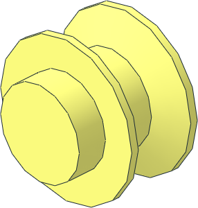 ~Wheel Centre Small for Steel Axle