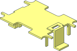 ~Electric Powered Up 2 Port Hub Internal Lid