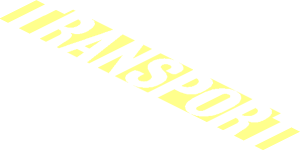 ~Sticker  1 x  4.5 with Black "TRANSPORT" - Background