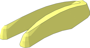 ~Minifig Bladed Claw Spread