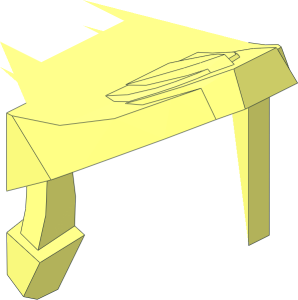 ~Minifig Armour Shoulder Pads with  1 Stud on Front,  2 Studs on Back Half