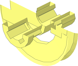 ~Wheel Rim 10 x 14 Hub Half