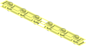 ~Bar Grille 13 x 17 with Studs and Tips - Row of Studs