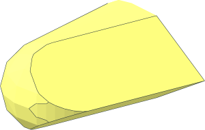 ~Bar Grille 13 x 17 with Studs and Tips - Edge Tip