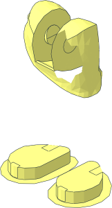 ~Figure Friends Wrap-around Skirt Top Layer