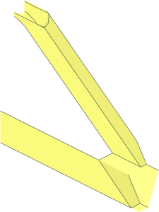 ~Ladder  2.6 x 16 Handrail Support