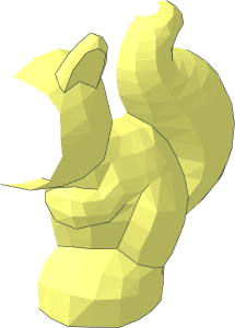 ~Animal Squirrel Body Half