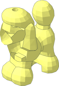 ~Animal Poodle Structure without Patternable Areas