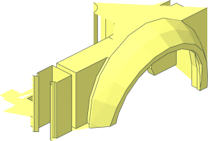 ~Car Base  4 x 10 with Mudguards - Quarter