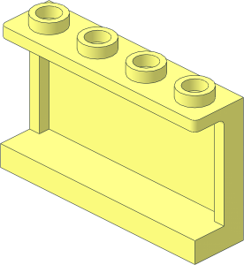 ~Panel  1 x  4 x  2 without Front Face