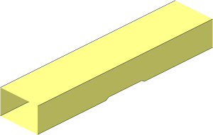 ~Ladder  2.6 x 16 Rung with Regular Stop