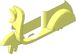 ~Minifig Scooter Body Half