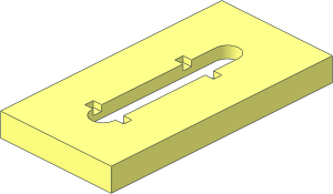 ~Electric Brick  2 x  4 with USB Flash Drive - Bottom Plate Subpart