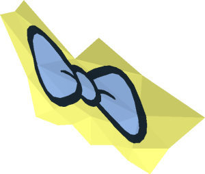 ~Minifig Head Simpsons Maggie Simpson Bow Pattern