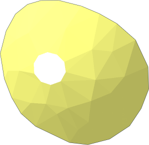 ~Minifig Head Simpsons Maggie Simpson Eye