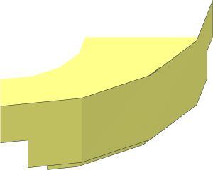 ~Tile  2 x  2 Round with Hole - 1/4