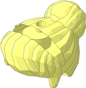 ~Figure Friends Hair with Top Knot Bun