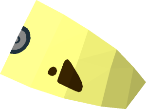 ~Minifig SW Imperial Officer Cap Half Front with Silver and Black Code Disc and Dark Brown Stains Pattern