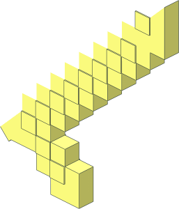 ~Minifig Sword Blocky - Half Blade
