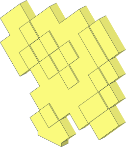 ~Minifig Axe Blocky - Blade