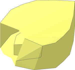 ~Plant Flower with  5 Pointed Petals with Pin Petal