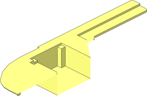 ~Boat Hull Floating 40 x 20 Deck - Half