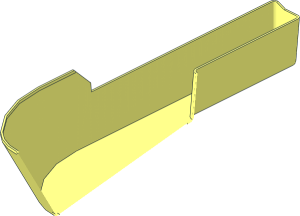~Boat Hull Floating 40 x 20 Bottom - Half