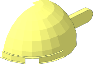 ~Windscreen  4 x  4 x  1.667 Canopy Half Sphere with Handle Bar - Half