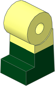 ~Minifig Leg Right with Dark Green Lower Leg Pattern (Obsolete) ~Minifig Leg Right with Dark Green Lower Leg Pattern (Obsolete)