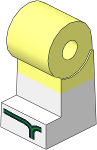 ~Minifig Leg Right with White Lower Leg and Green Sandals Pattern (Obsolete) ~Minifig Leg Right with White Lower Leg and Green Sandals Pattern (Obsolete)